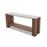 Liang & Eimil Calla Console Table – Beige & Mid Brown