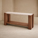 Liang & Eimil Calla Console Table – Beige & Mid Brown
