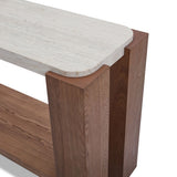 Liang & Eimil Calla Console Table – Beige & Mid Brown