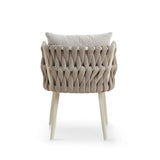 Liang & Eimil Charly Dining Chair – Forest Beige & Warm Ivory (CRIB 5)