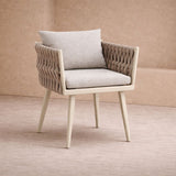 Liang & Eimil Charly Dining Chair – Forest Beige & Warm Ivory (CRIB 5)