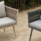 Liang & Eimil Charly Dining Chair – Forest Beige & Warm Ivory (CRIB 5)