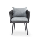 Liang & Eimil Charly Dining Chair – Hunter Stone & Charcoal Grey (CRIB 5)