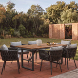 Liang & Eimil Charly Dining Chair – Hunter Stone & Charcoal Grey (CRIB 5)