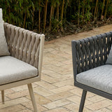 Liang & Eimil Charly Dining Chair – Hunter Stone & Charcoal Grey (CRIB 5)