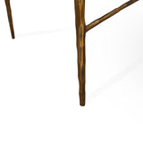 Liang & Eimil Cobra Coffee Table – Textured Antique Brass and Glass