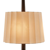 Liang & Eimil Conti Floor Lamp – White Linen/Black Ash