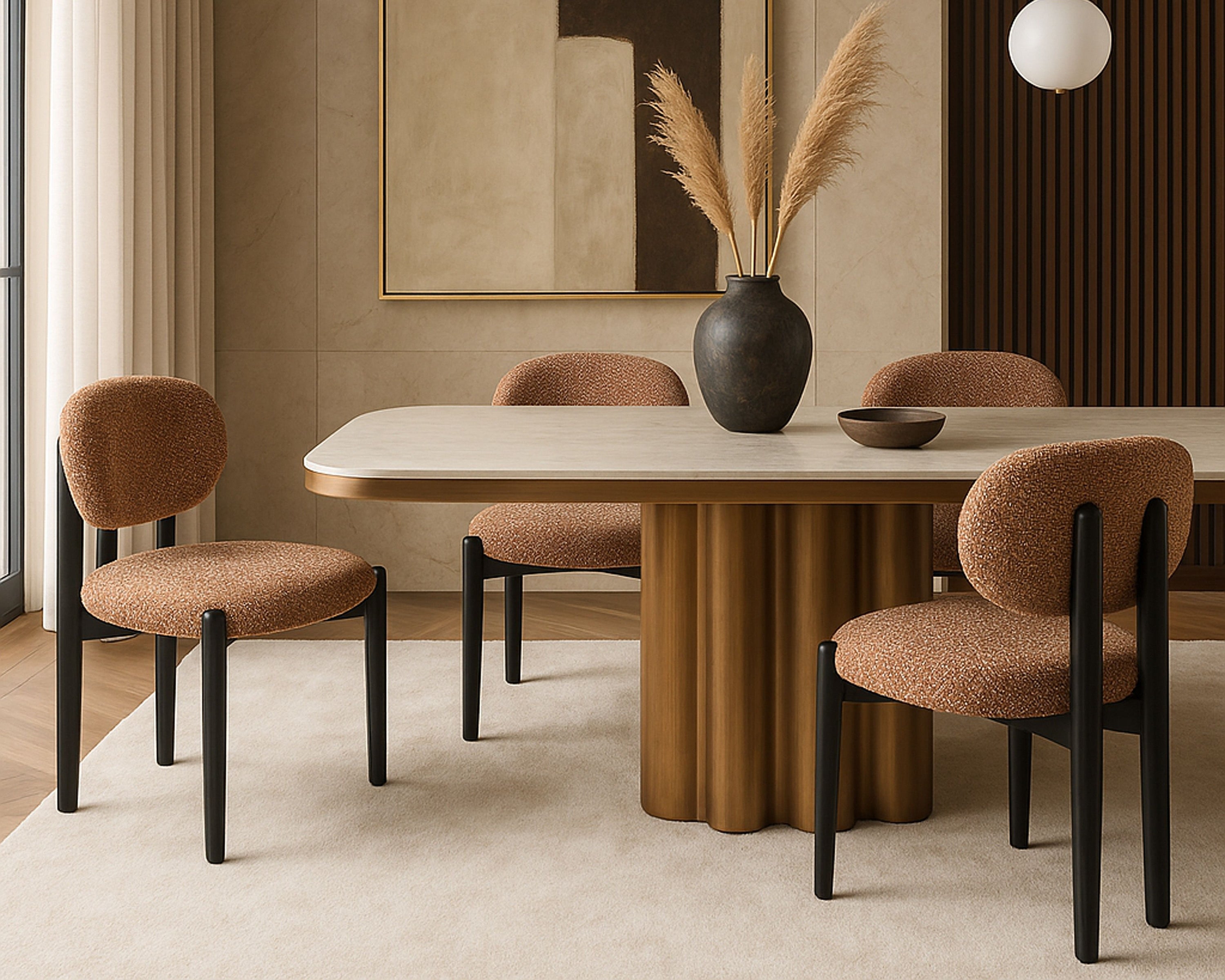 Close-up of the Richmond Interiors Avalon Coffee Table - Set of 2