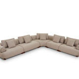 Liang & Eimil Cotto Modular Sofa – Corner Module – Amalfy Taupe Chenille