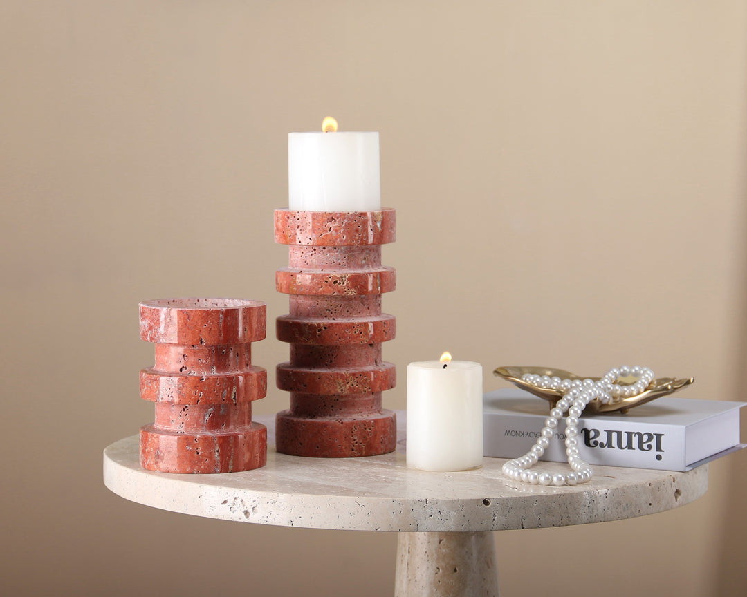 Liang & Eimil Crimson Rise Candle Holder – Small