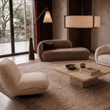 Liang & Eimil Curva Chaise Sofa – Hopper Taupe (CRIB 5)