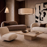 Liang & Eimil Curva Chaise Sofa – Hopper Taupe (CRIB 5)