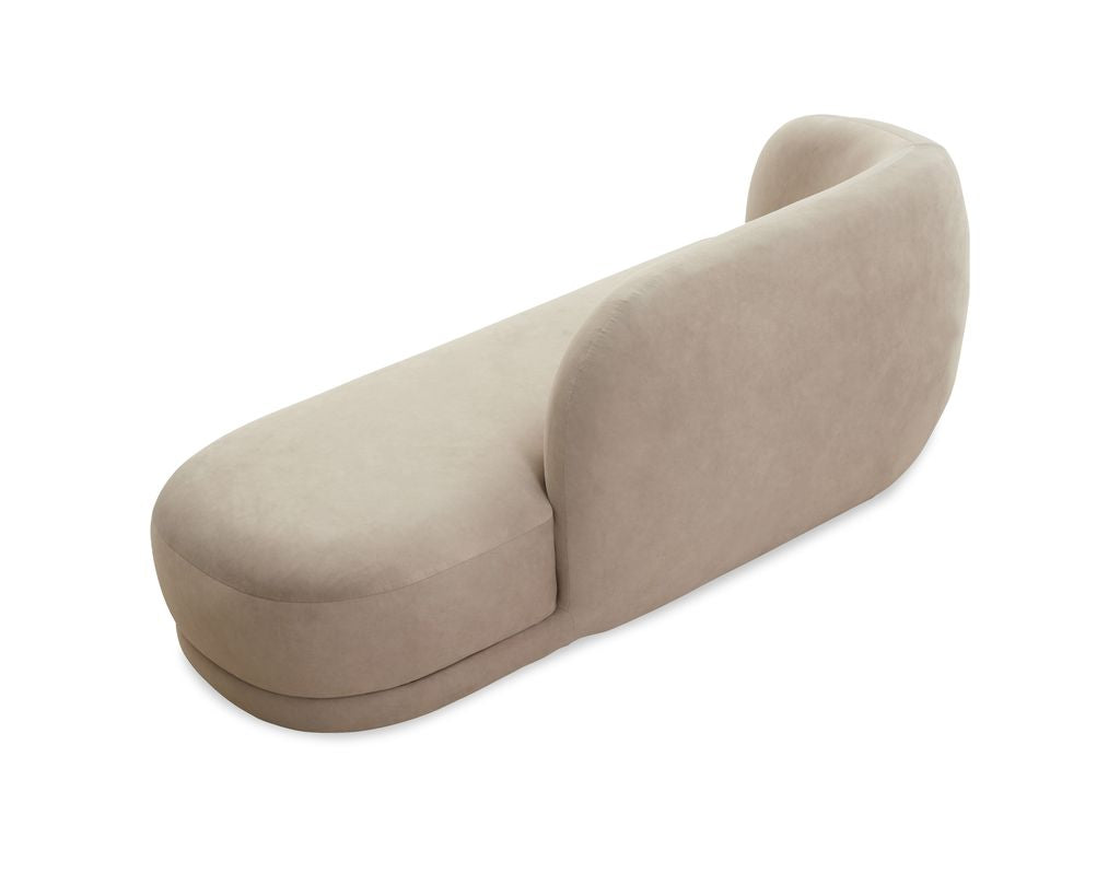 Liang & Eimil Curva Chaise Sofa – Hopper Taupe (CRIB 5)