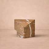 Liang & Eimil Dora Sculpture - Brown Earthy Marble