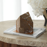 Liang & Eimil Dora Sculpture - Brown Earthy Marble