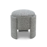 Liang & Eimil Ed Ottoman – Cordoba Speckle Grey