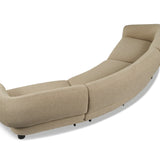 Liang & Eimil Erin Modular Sofa – Left Module - Capela Sand & Black (CRIB5)