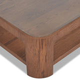 Liang & Eimil Espiga Coffee Table – Brushed Brown & Clear Glass