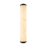 Liang & Eimil Fento IP44 Wall Lamp - Antique Bronze and Alabaster Effect - Large