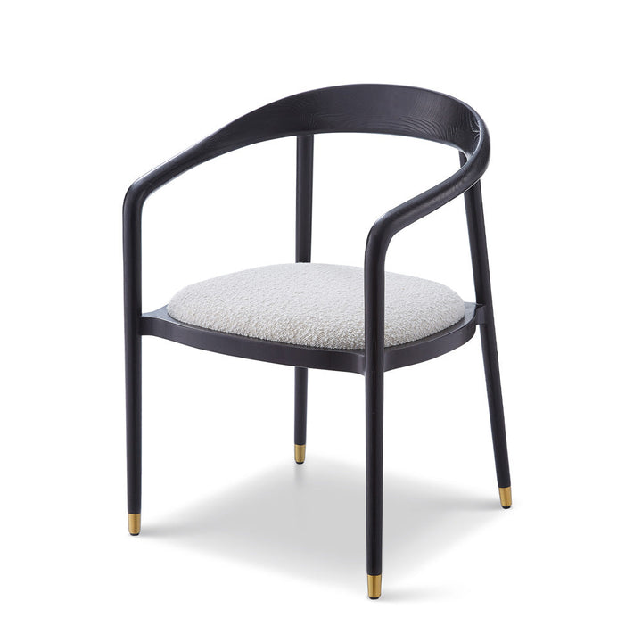 Liang & Eimil Fluid Dining Chair - Boucle Sand – Excess Stock