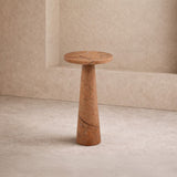 Liang & Eimil Hermes Side Table - Brown Marble