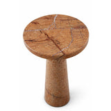 Liang & Eimil Hermes Side Table - Brown Marble