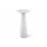 Liang & Eimil Hexagon Side Table - White Lady Marble
