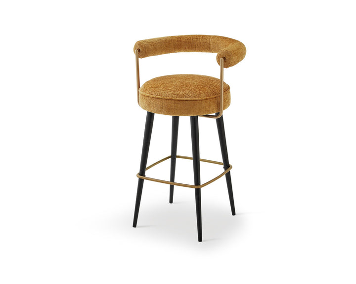 Liang & Eimil Josephine Bar Stool – Bennett Mustard