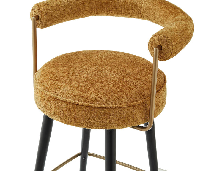 Liang & Eimil Josephine Bar Stool – Bennett Mustard