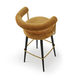 Liang & Eimil Josephine Bar Stool – Bennett Mustard