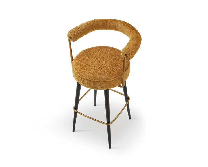 Liang & Eimil Josephine Bar Stool – Bennett Mustard