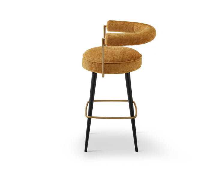 Liang & Eimil Josephine Bar Stool – Bennett Mustard