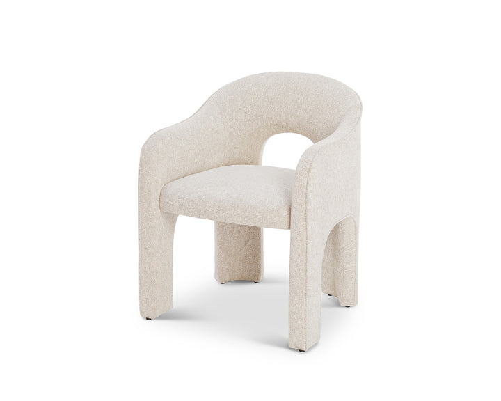 Liang & Eimil Kara Dining Chair – Bilma Sand Boucle