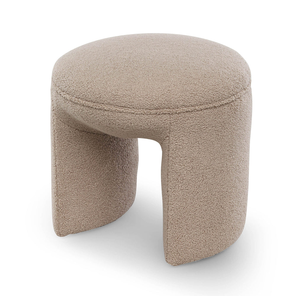 Liang & Eimil Kramer Stool in Alpaca Taupe