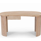 Liang & Eimil Lluna Desk – Brushed Natural American White Oak