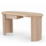 Liang & Eimil Lluna Desk – Brushed Natural American White Oak