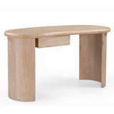 Liang & Eimil Lluna Desk – Brushed Natural American White Oak