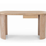 Liang & Eimil Lluna Desk – Brushed Natural American White Oak