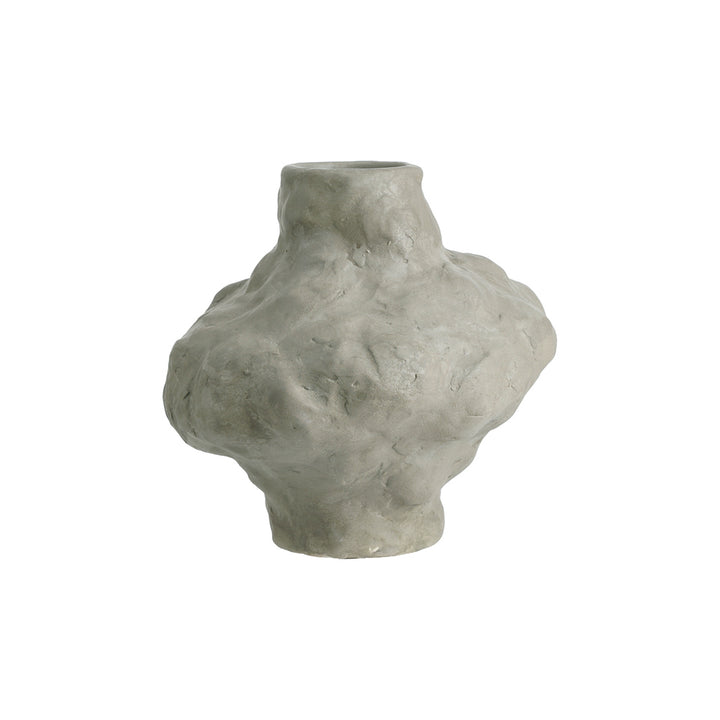 Liang & Eimil Layton Ceramic Vase – Greenish Grey