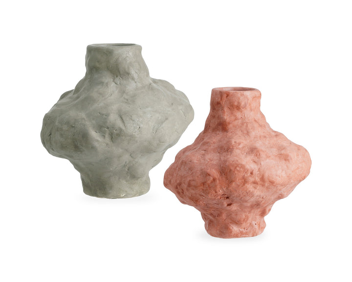 Liang & Eimil Layton Ceramic Vase – Greenish Grey