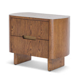 Liang & Eimil Lettos Bedside Table – Brushed Brown Oak
