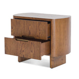 Liang & Eimil Lettos Bedside Table – Brushed Brown Oak