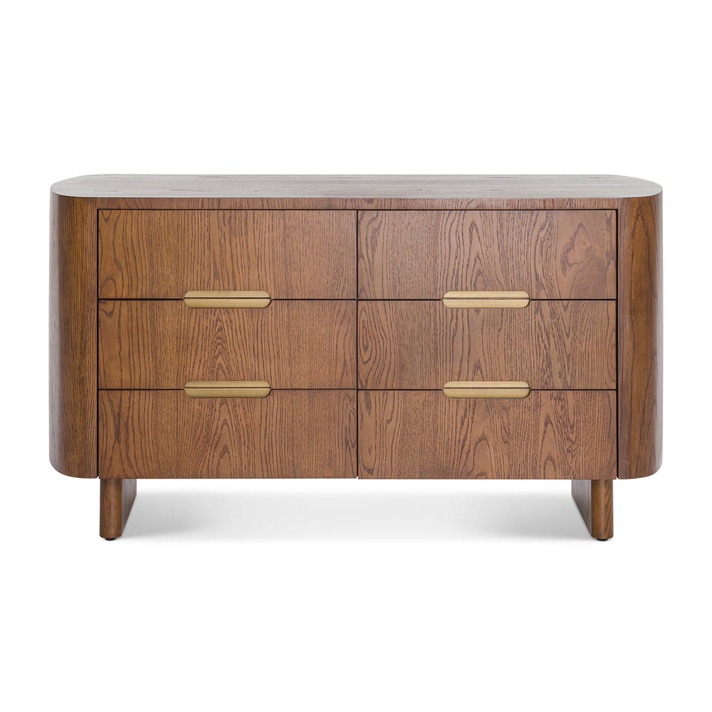 Liang & Eimil Lettos Chest of Drawers – Brushed Brown Oak