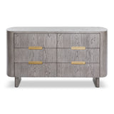 Liang & Eimil Lettos Chest of Drawers – Silver-Black Oak