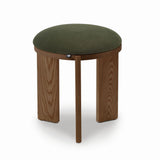 Liang & Eimil Lia Foot Stool – Hopper Moss (CRIB 5)