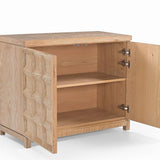 Liang & Eimil Llauna 2 Door Sideboard - Brushed Light Beige Oak