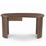Liang & Eimil Lluna Desk – Brushed Mid Brown Oak