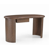 Liang & Eimil Lluna Desk – Brushed Mid Brown Oak