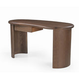 Liang & Eimil Lluna Desk – Brushed Mid Brown Oak