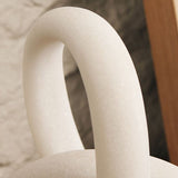 Liang & Eimil Loop Sculpture - White Marble Effect